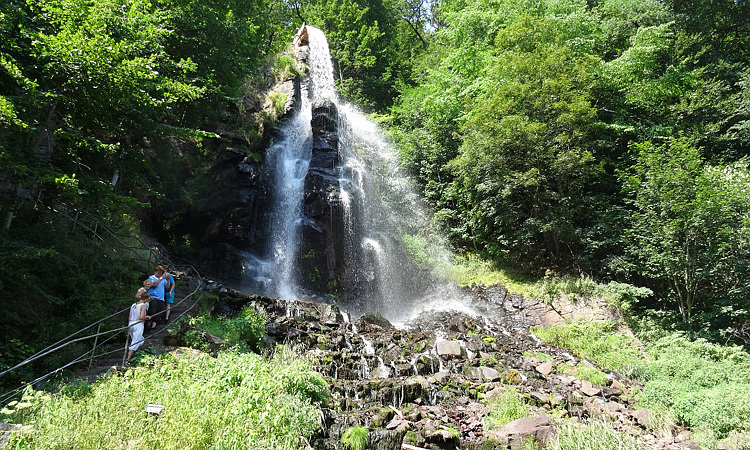 Wasserfall – abstellbar