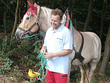 Besuch vom Rückepferd Hans