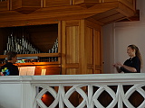 Doppelchor mit Orgel
