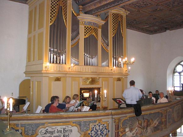 Gottesdienst in Glashütte
