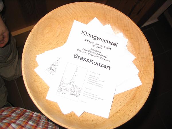 Konzert in Altenberg