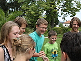 Jonglieren mit dem Kinderzirkus Bierstadt